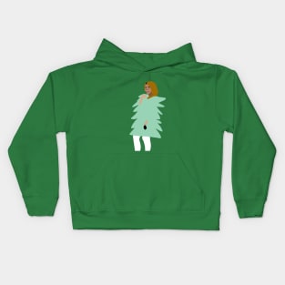 Mary Cosby Christmas Tree Dress Kids Hoodie